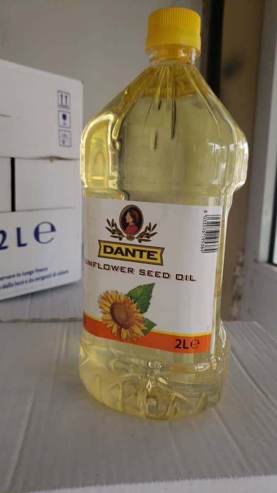 Dante Sunflower Seed Oil 2L Retail