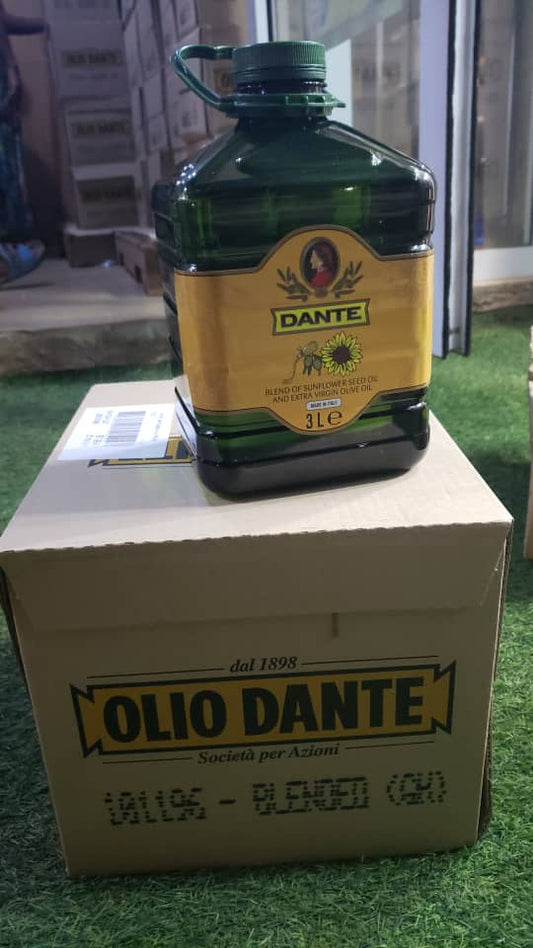 Blended Extra Virgin and Sunflower Oil 3L Wholesale Box/4