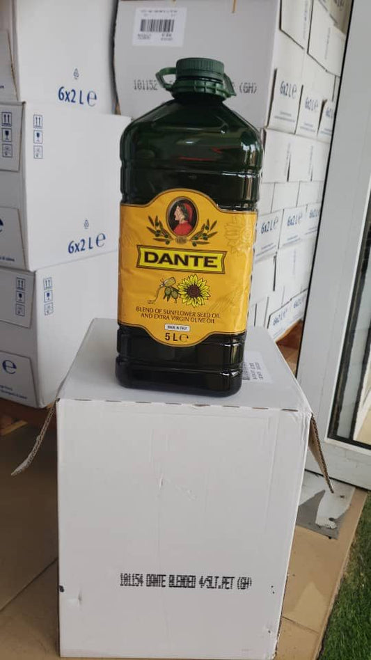 Blended Extra Virgin and Sunflower Oil 5L Wholesale Box/4